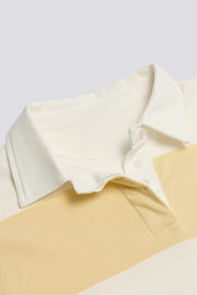 Oh Polly Tops T-Shirt Manches Longues BT2400 Jaune Rayé
