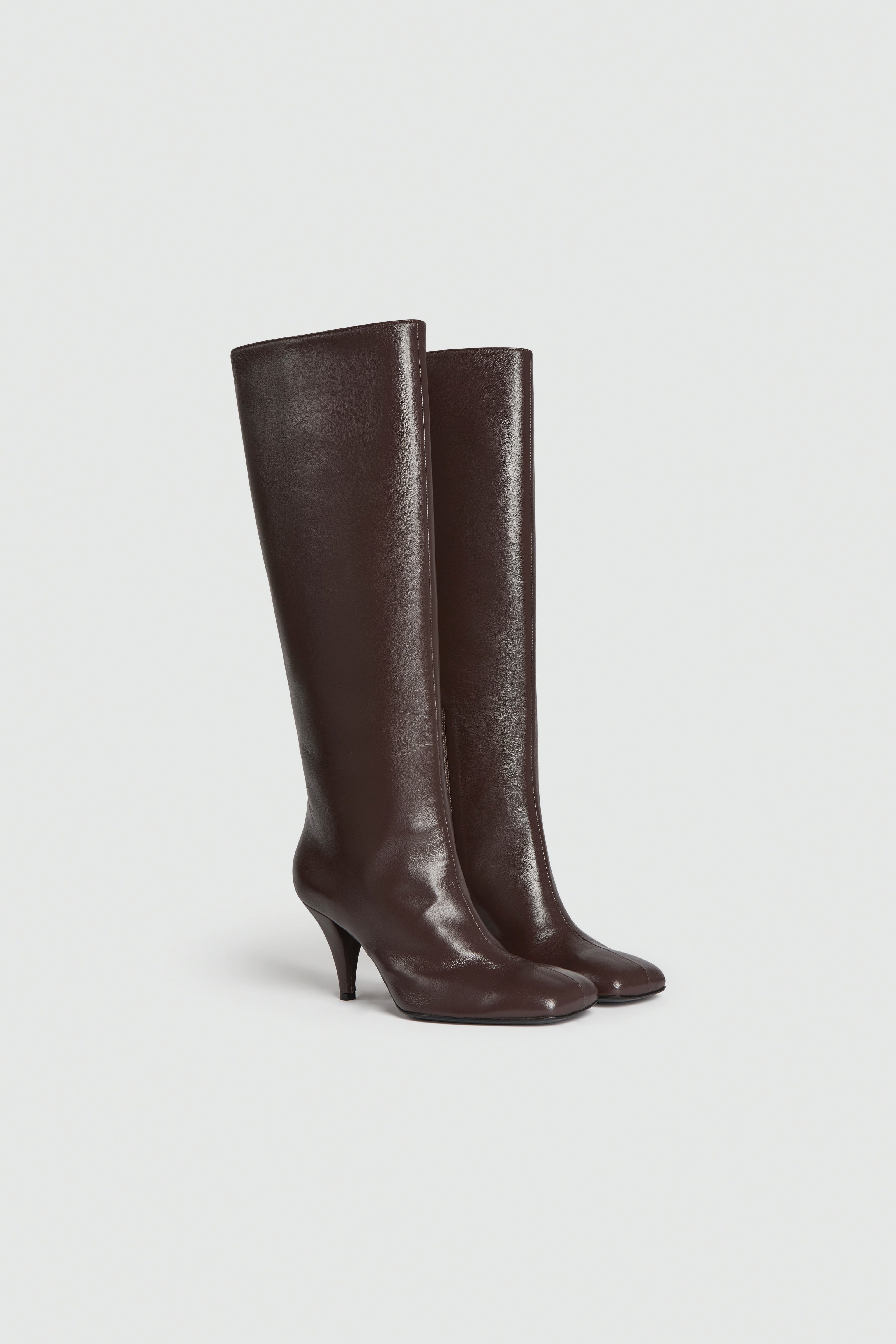 Liviana Conti Sartelle botte nappa cacao 36 talon 75