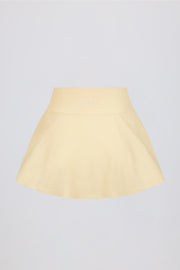 Oh Polly Bo+Tee Soft Active Mini Jupe-Short Citron