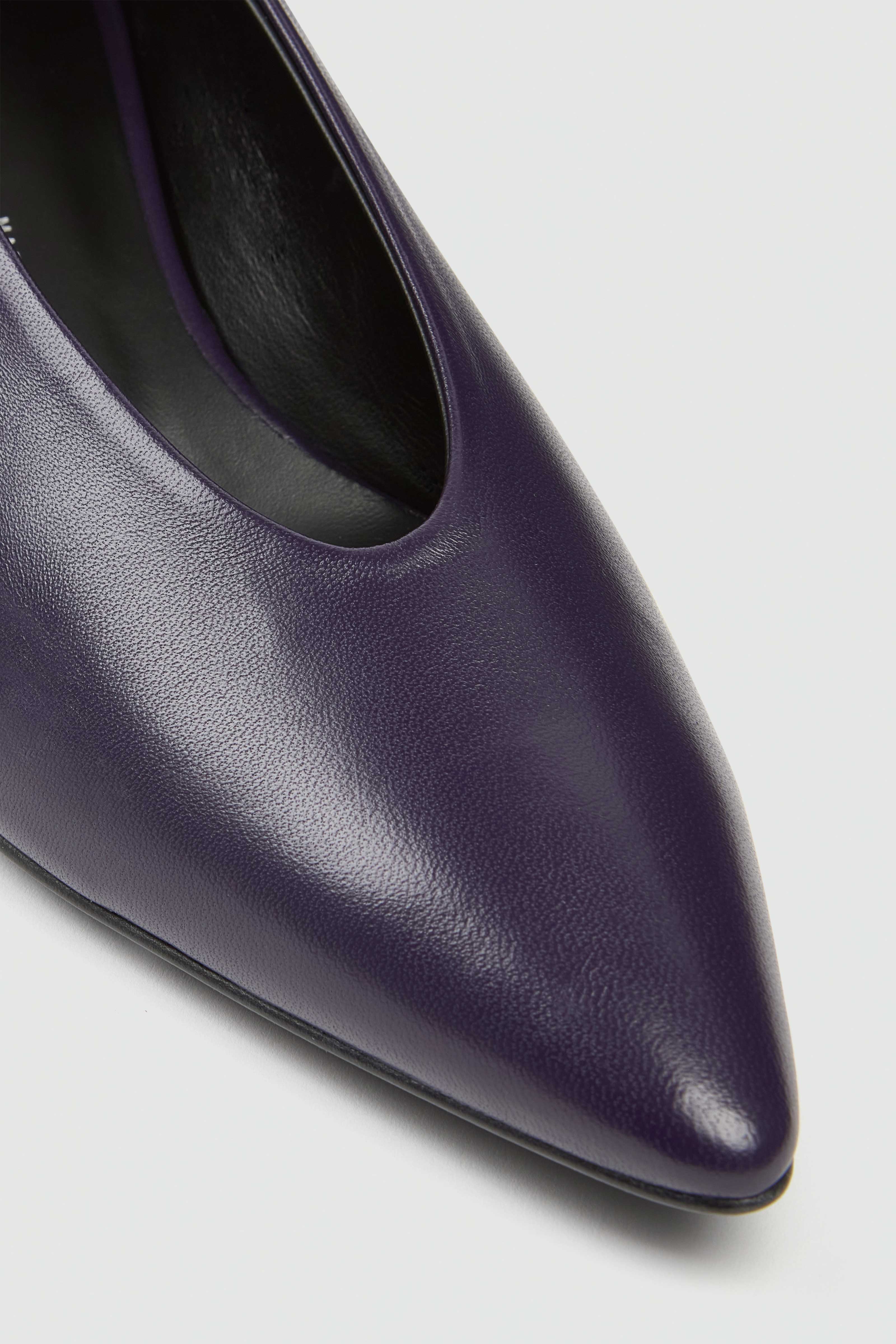 Liviana Conti Clara escarpin cuir myrtille 36-41
