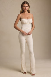 Oh Polly Arlena 13528 combinaison dentelle ivoire