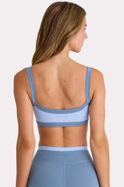 Oh Polly Bo+Tee Soft Active Brassière Sport Bleu Ciel