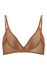 Oh Polly Base Layers Triangle Bra 6114 almond sans armature