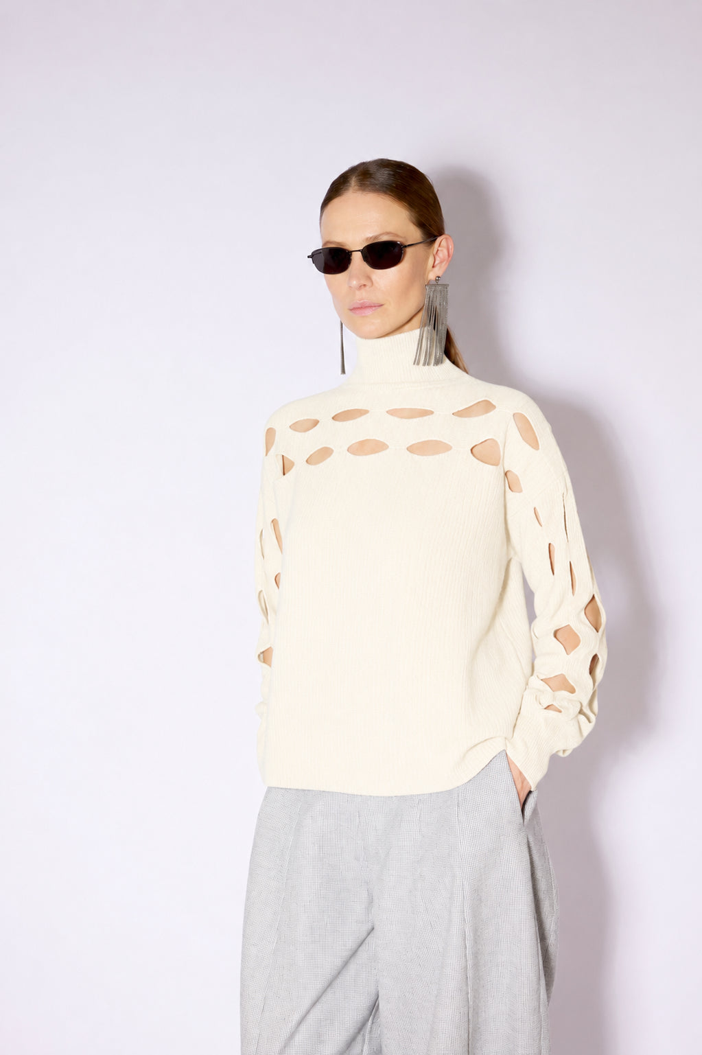Liviana Conti Maglieria Maglia Dorothy pull cachemire col haut