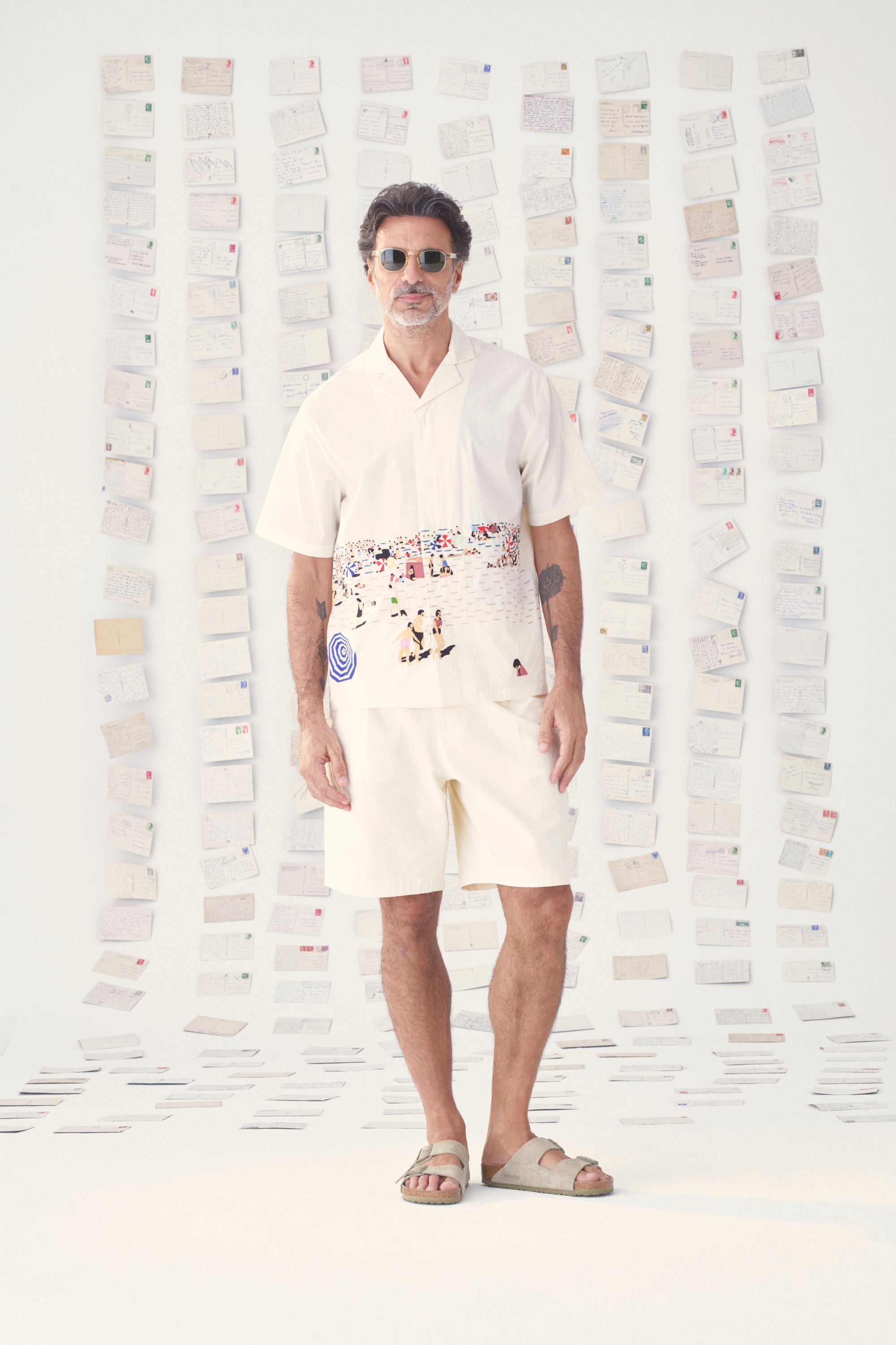 Mii en carte postale Anthony chemise coton Taille M