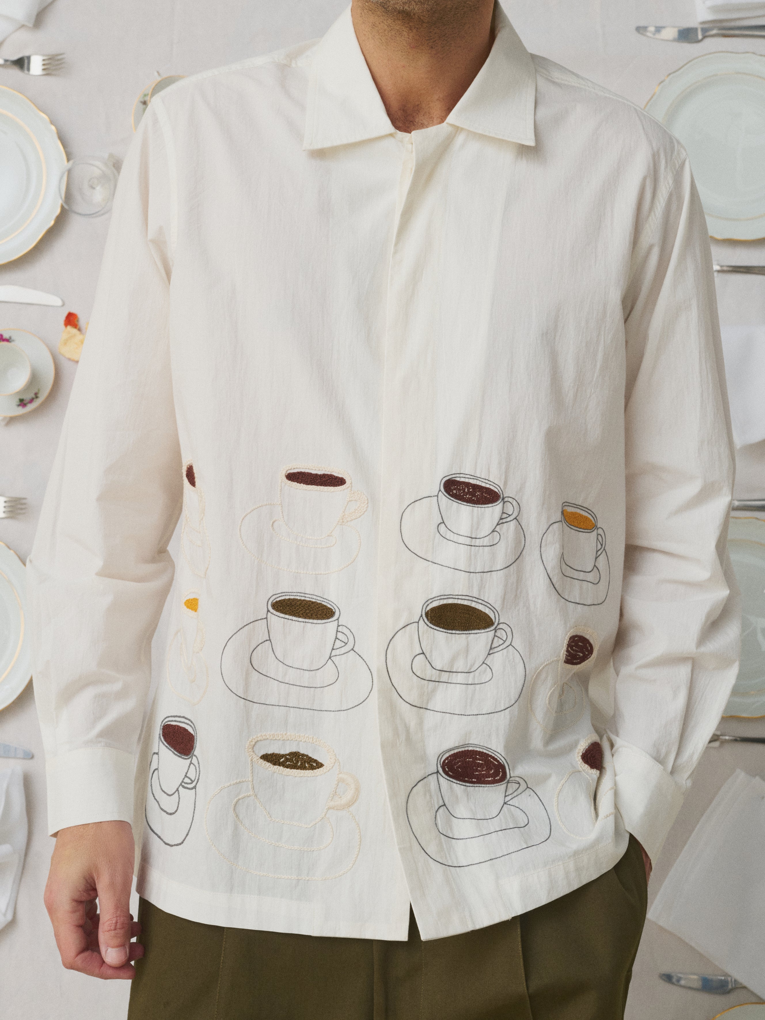 MII Mii à table chemise Eko La Table homme taille S à XL
