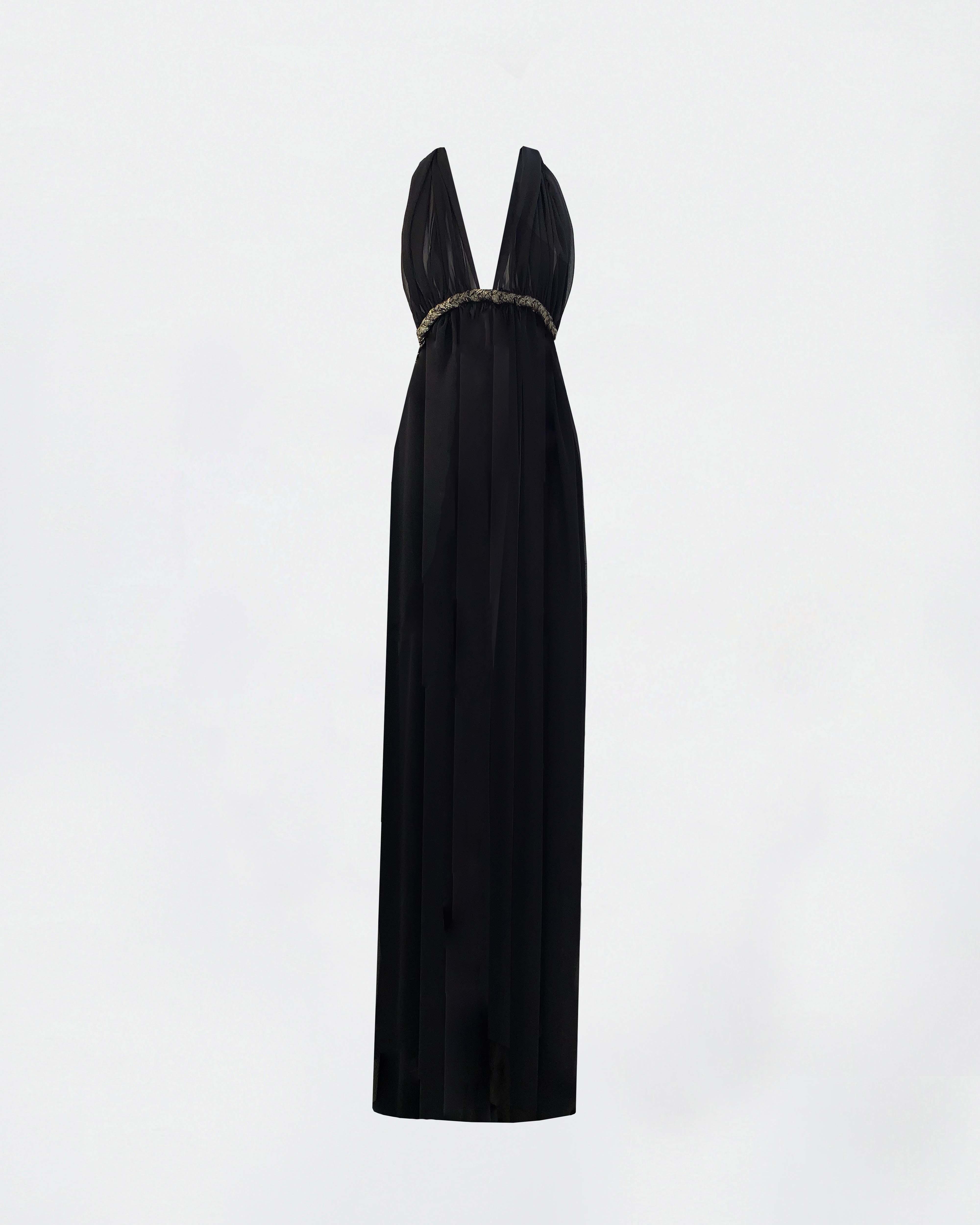 The Ethiquette Calypso Dress robe mousseline taille S