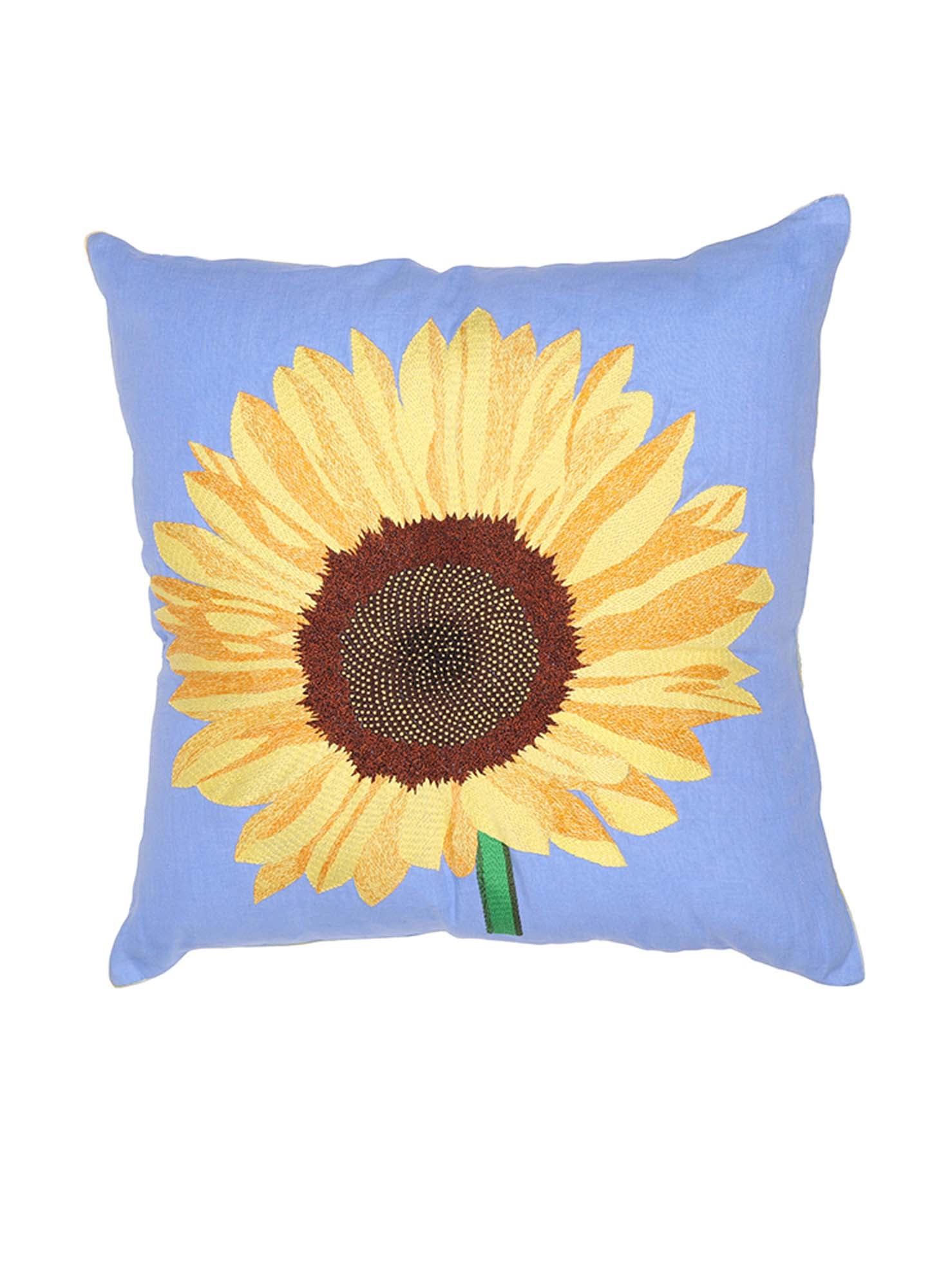 Mii Les iconiques Housse de coussin Le Tournesol 65 lin 65x65