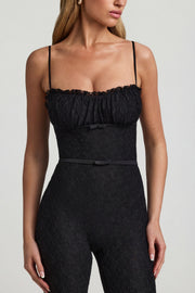 Oh Polly Arlena 13528 combinaison dentelle noire