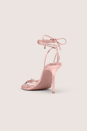 Oh Polly Sora 16043 sandale à talon rose poudré 10 cm