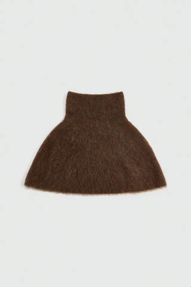 Liviana Conti Awar poncho cacao alpaga taille unique