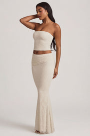 Oh Polly Tops Tamia 14105 top dentelle ivoire bandeau