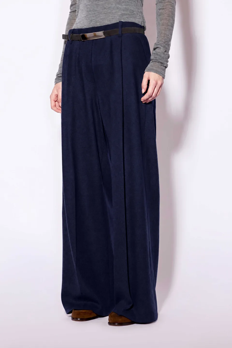 Liviana Conti Arthur pantalon palazzo marron