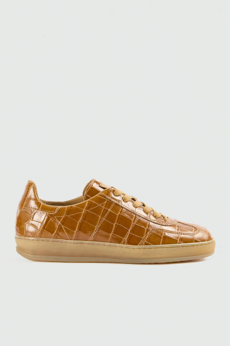 Liviana Conti Delia A6WC74 sneakers cuir ambre croco