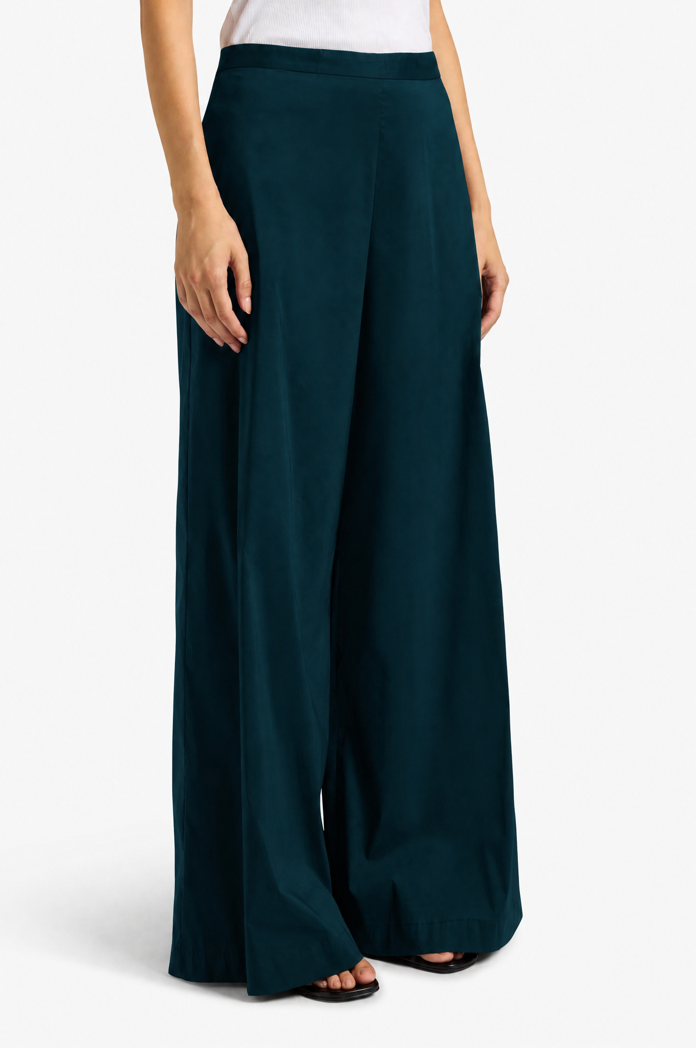 Liviana Conti Ilaria pantalon palazzo stretch taille 38-48