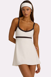 Bo+Tee Soft Active Robe Tennis Coconut avec Short