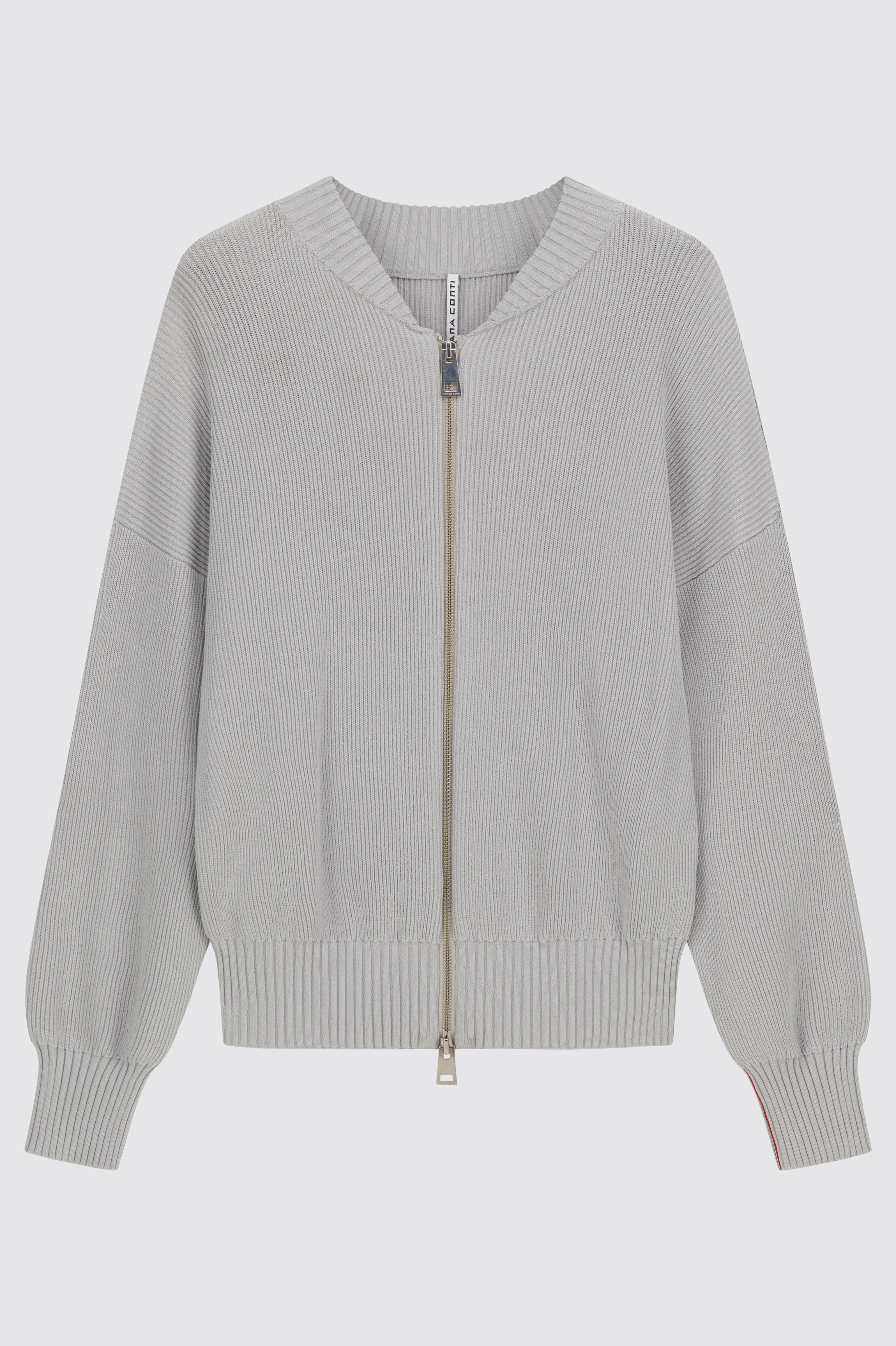 Liviana Conti Marcel cardigan bomber viscose noir