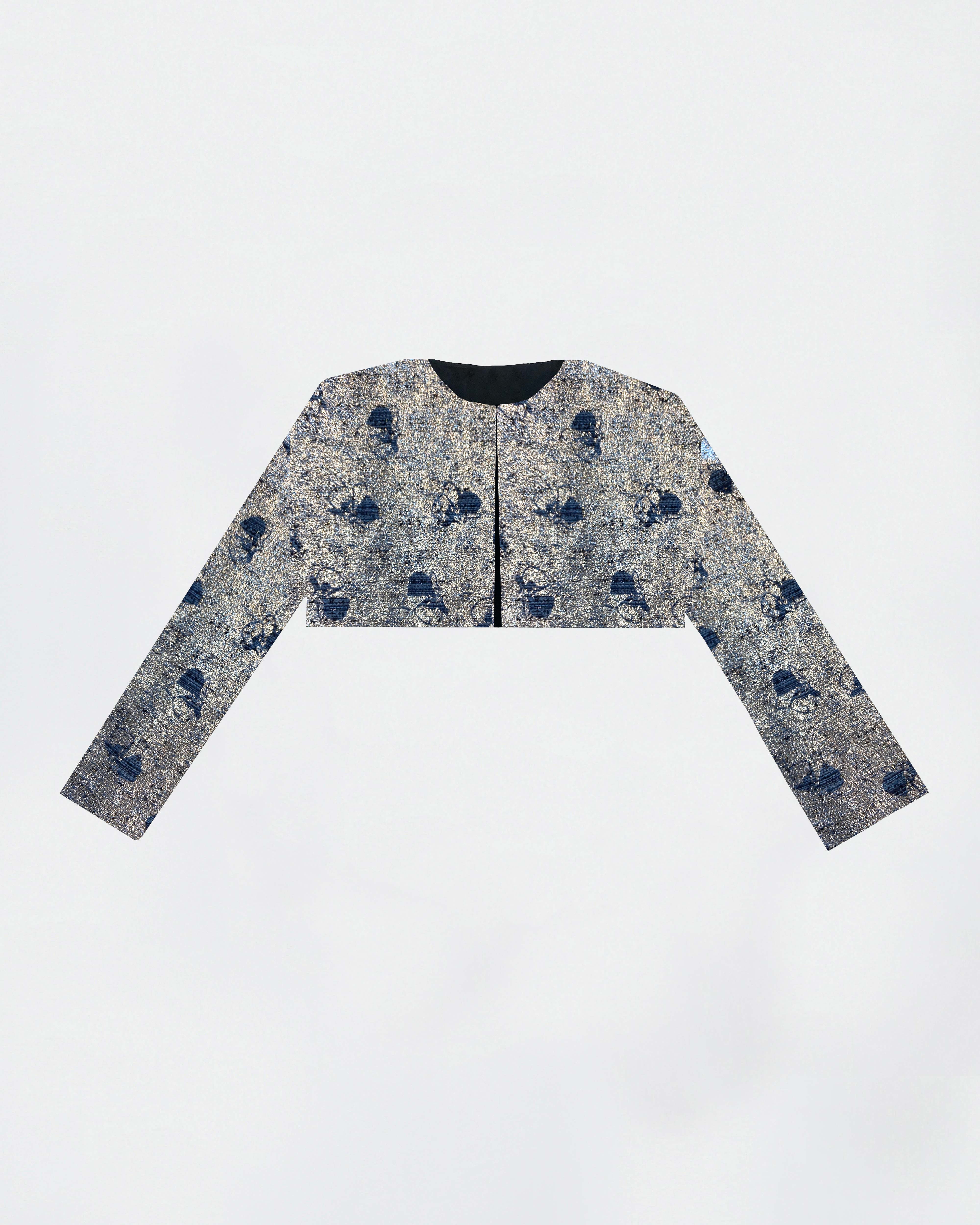 The Ethiquette Louise veste tweed Dali XS