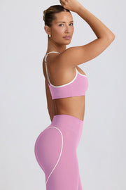 Oh Polly Bo+Tee BT2097 brassière sport rose poudré maintien léger