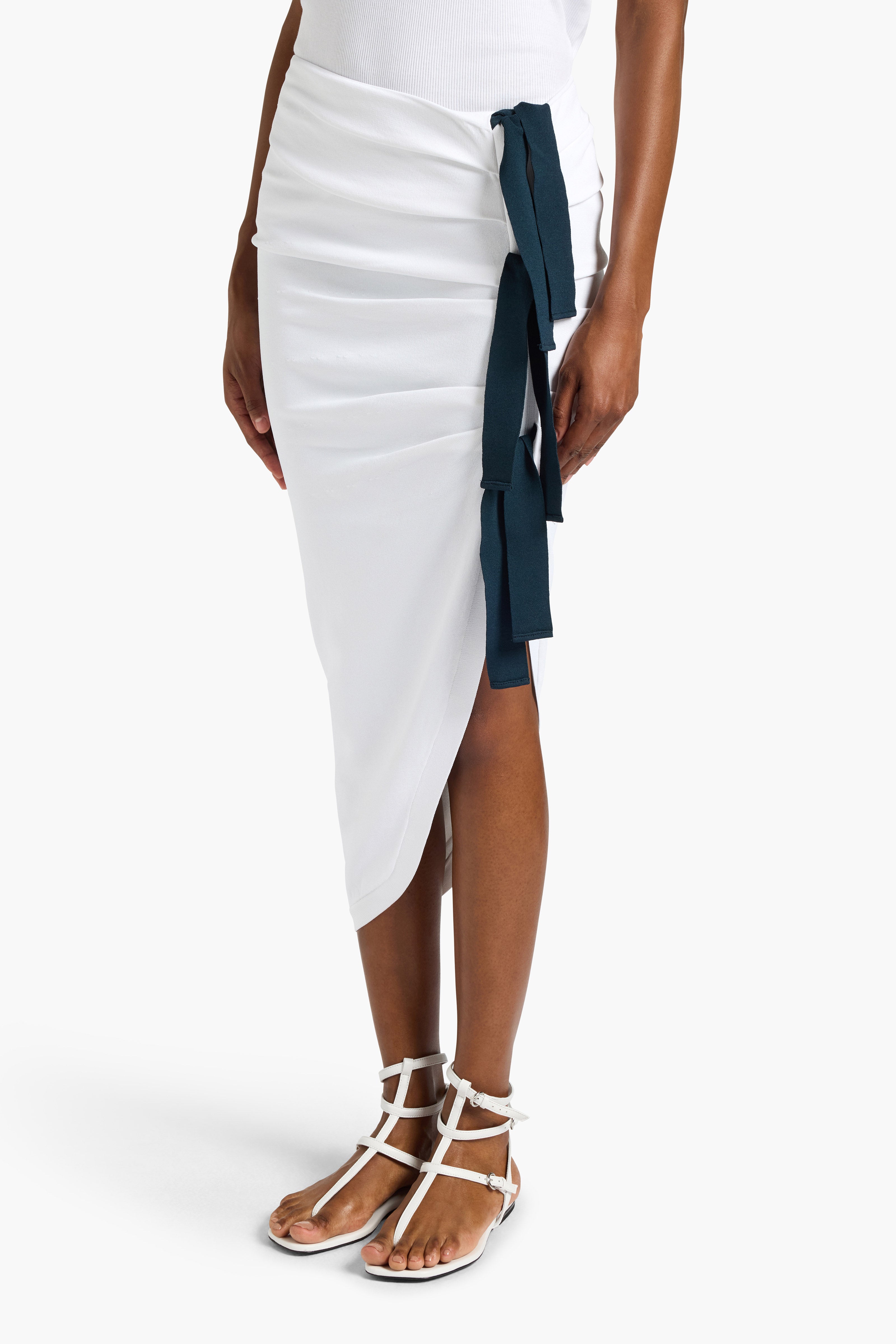 Liviana Conti Savannah jupe asymétrique blanche taille S