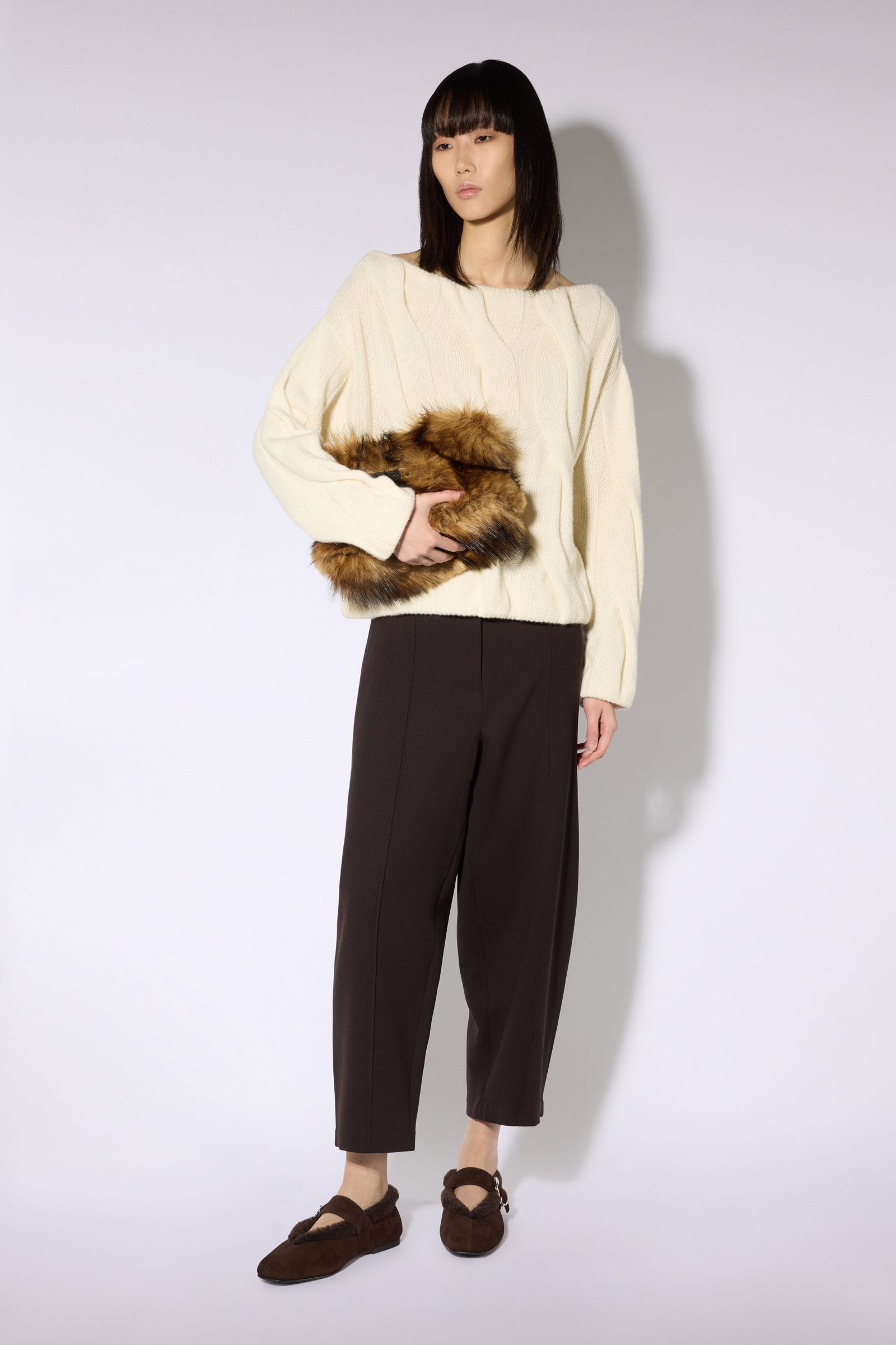 Liviana Conti Taylor pull maille natural