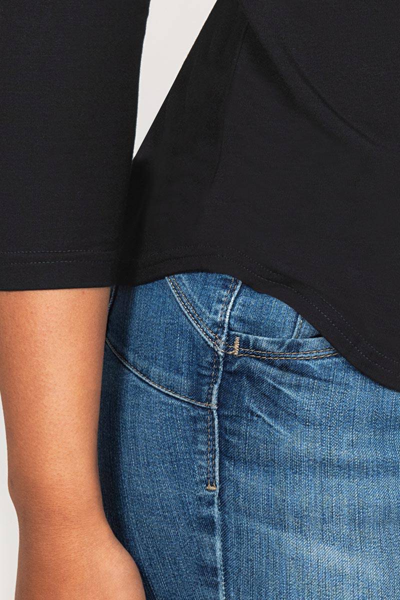 Thelma & Rose Candice polo-chemise noir 34
