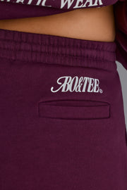 Oh Polly Trousers jogging BT1884 raisin coton