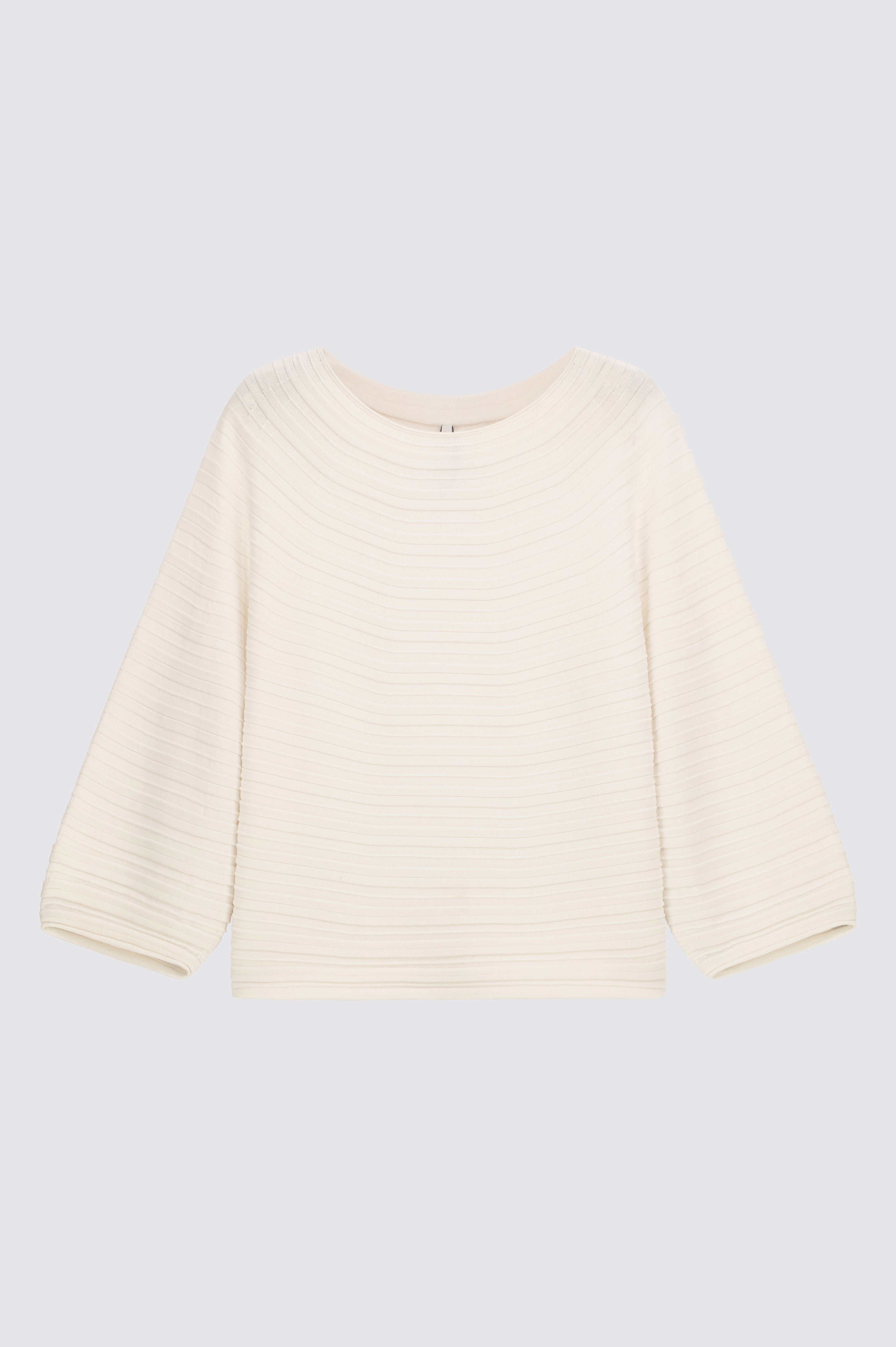 Liviana Conti Maglieria Amalia pull blanc viscose stretch
