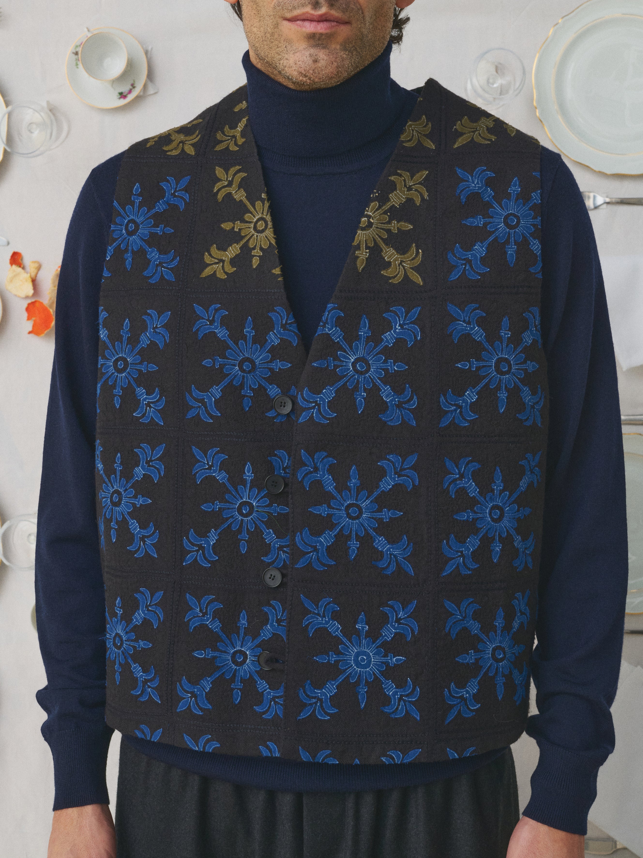 MII À Table Pima gilet homme La Vaisselle M-L