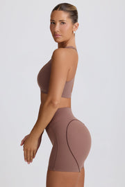 Oh Polly Bo+Tee brassière sport mocha maintien léger
