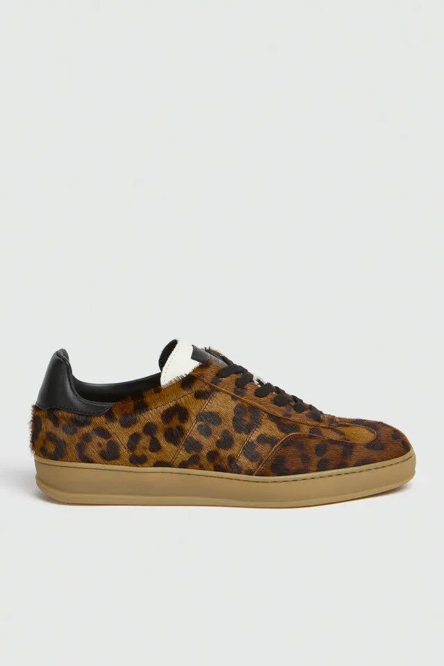 Liviana Conti Delia sneakers femme macula cammello cuir