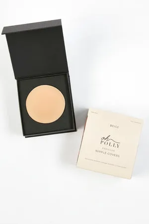 Oh Polly Base Layers cache-tétons silicone warm peach