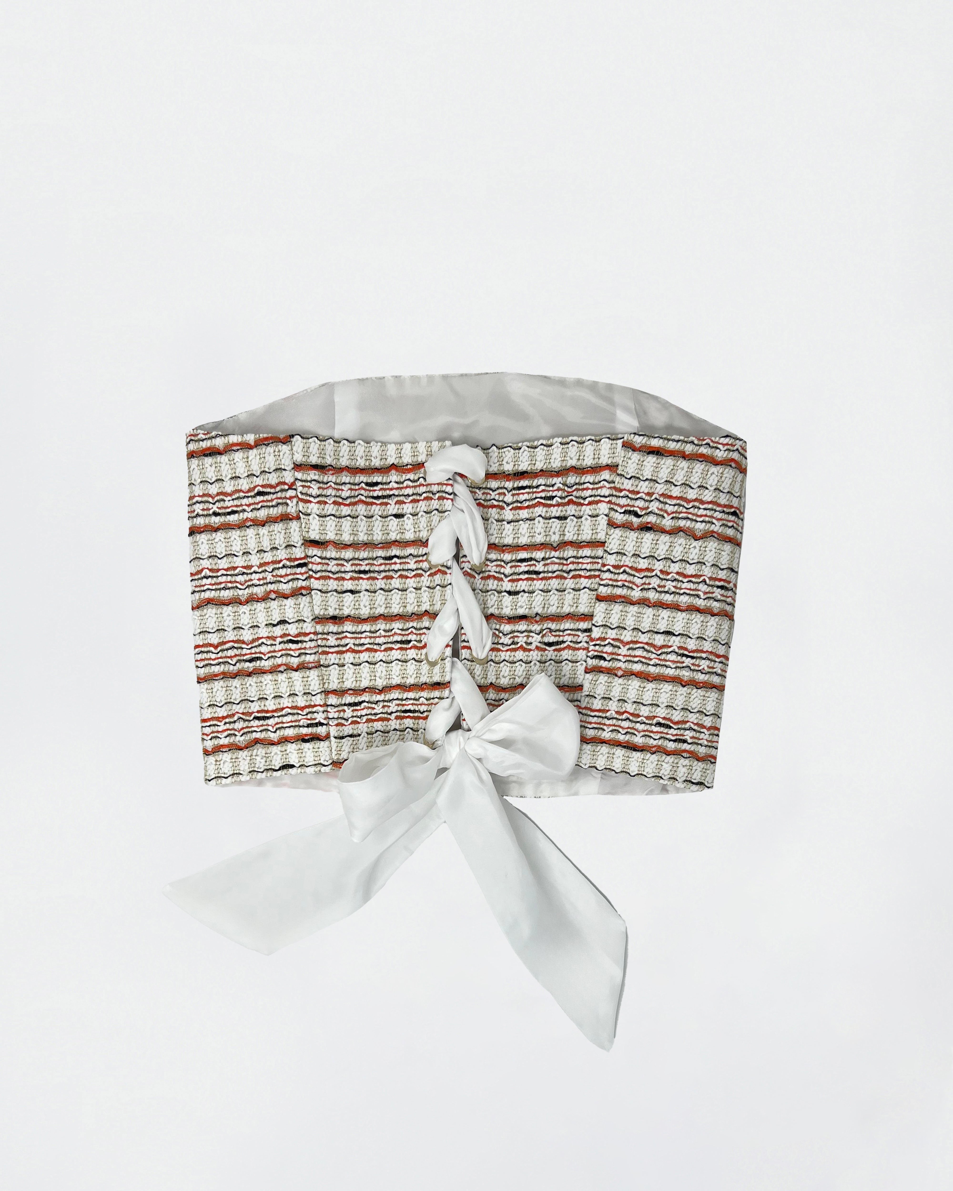 The Ethiquette Coco Hemera bustier tweed taille M