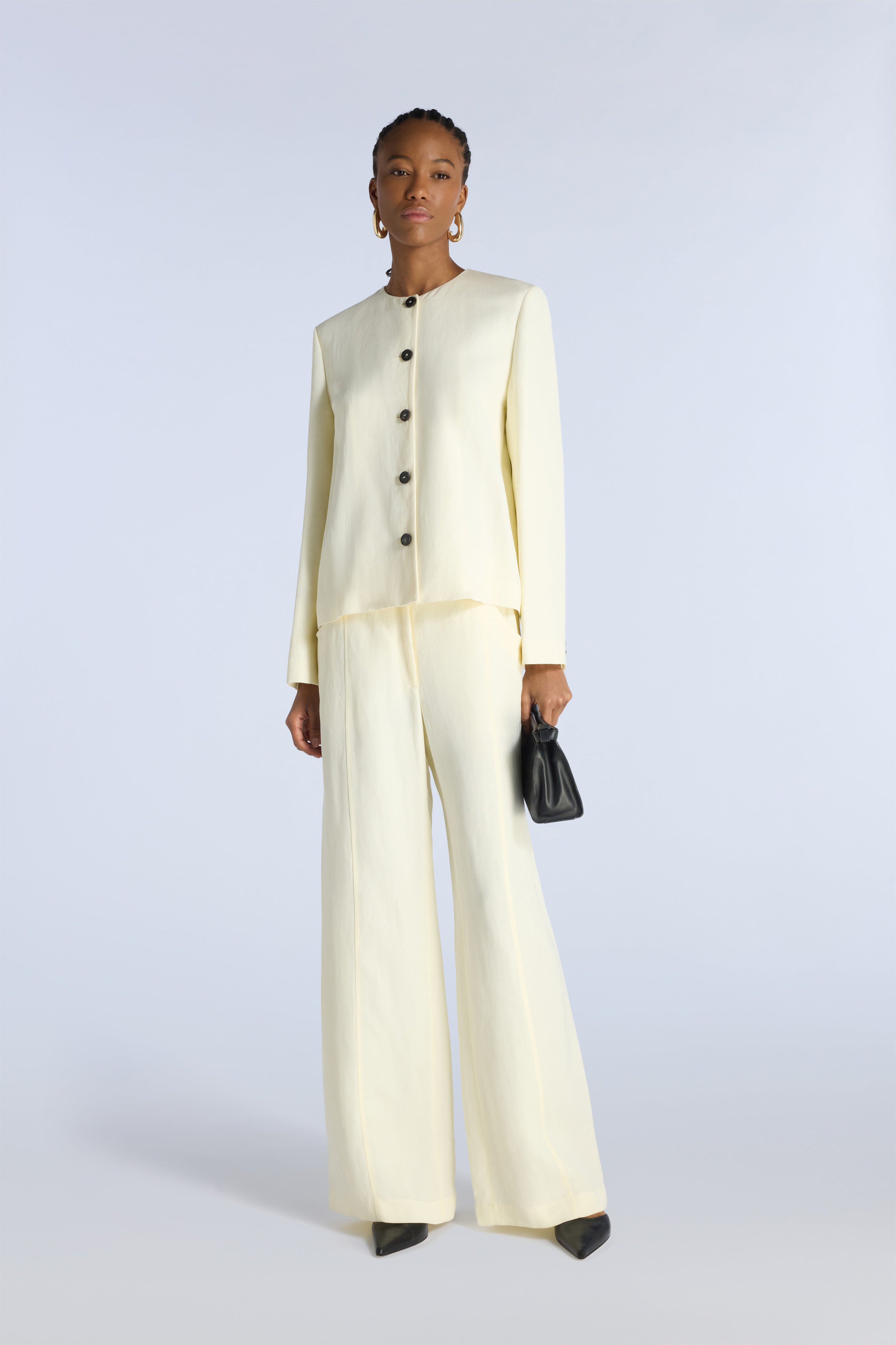 Liviana Conti Elliot veste blazer viscose-lin Polline