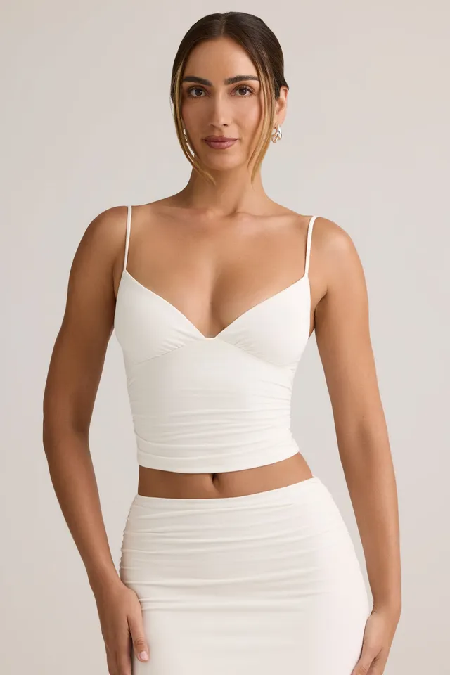 Oh Polly Elma 10640 caraco blanc modal froissé