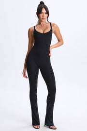 Oh Polly Jumpsuits 9921 combinaison noire dos nu modal