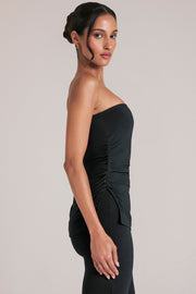 Oh Polly Lumi top bandeau noir long modal