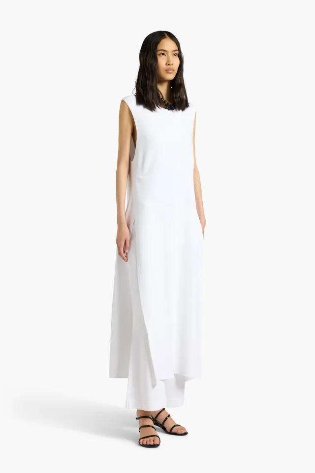Liviana Conti Gabrielle robe tunique blanche viscose
