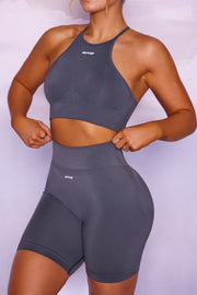 Oh Polly Tops Incline BT0376 top crop sport gris seamless