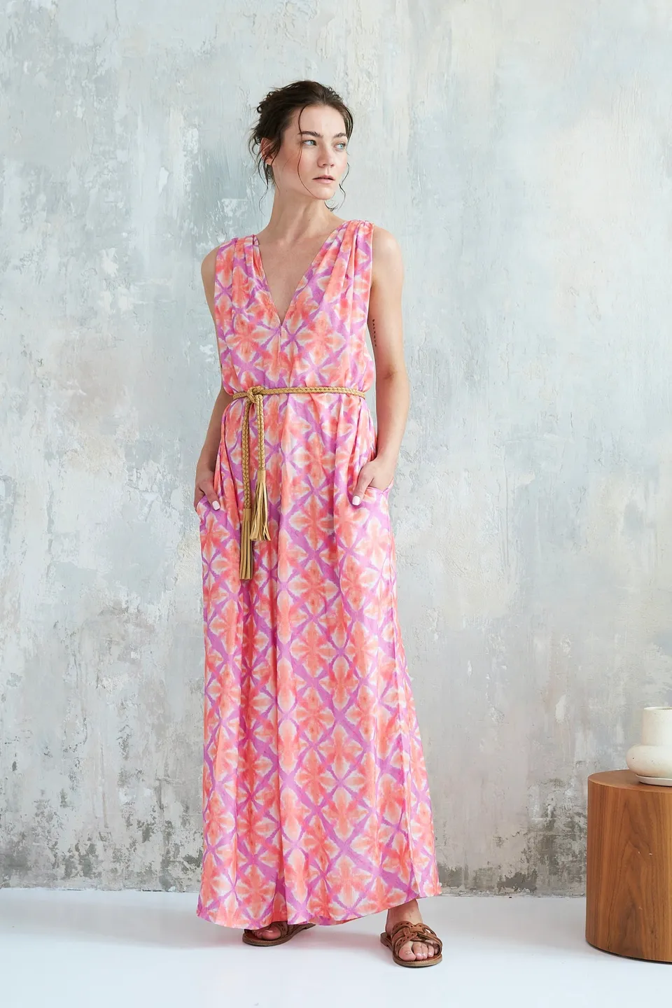 Chicosoleil Sharon combinaison viscose Hippie Batik
