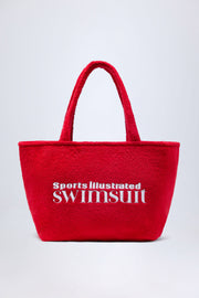 Oh Polly Velika sac tote éponge rouge feu