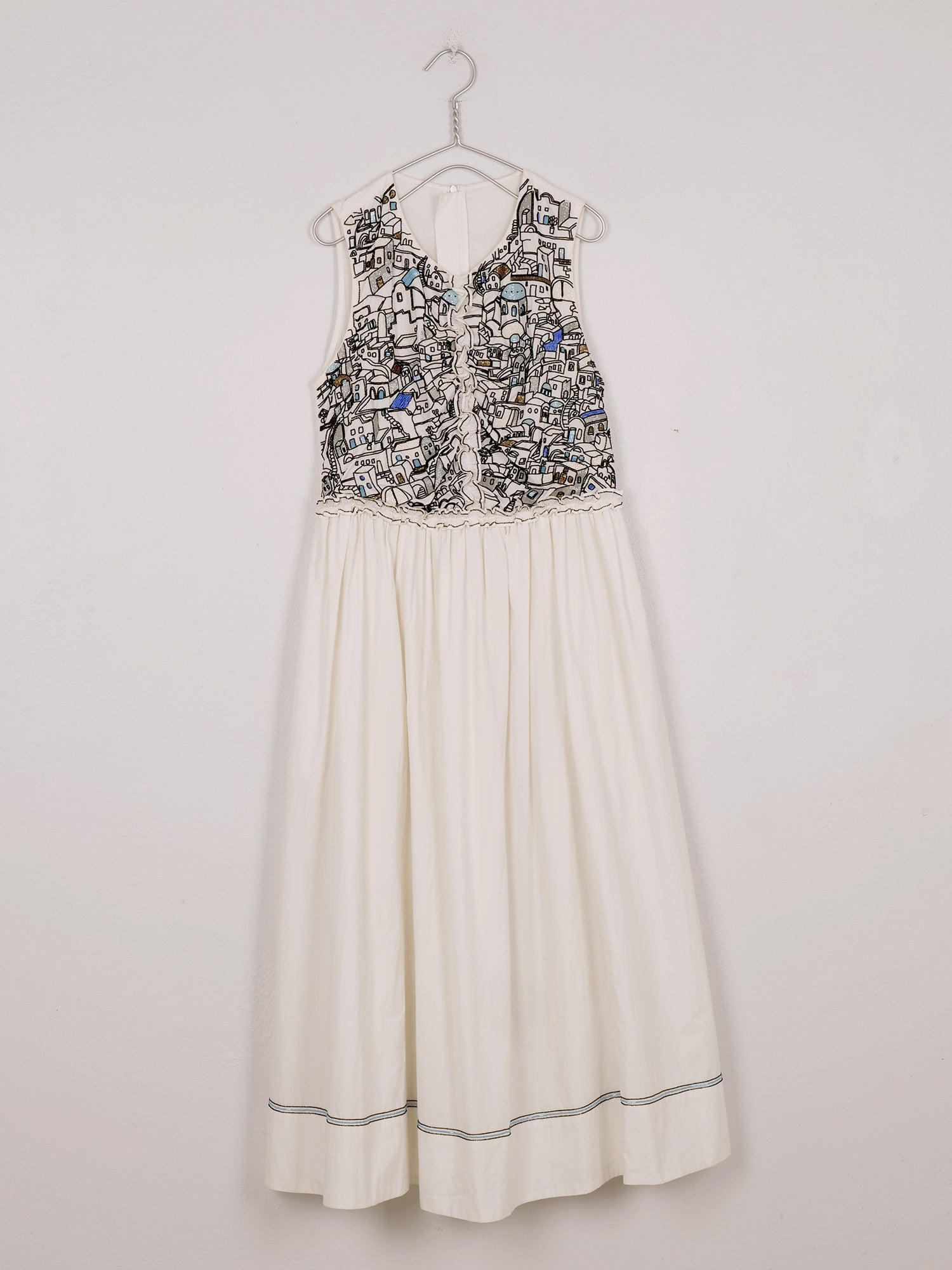 Mii en carte postale Ilana Les Cyclades robe perles verre