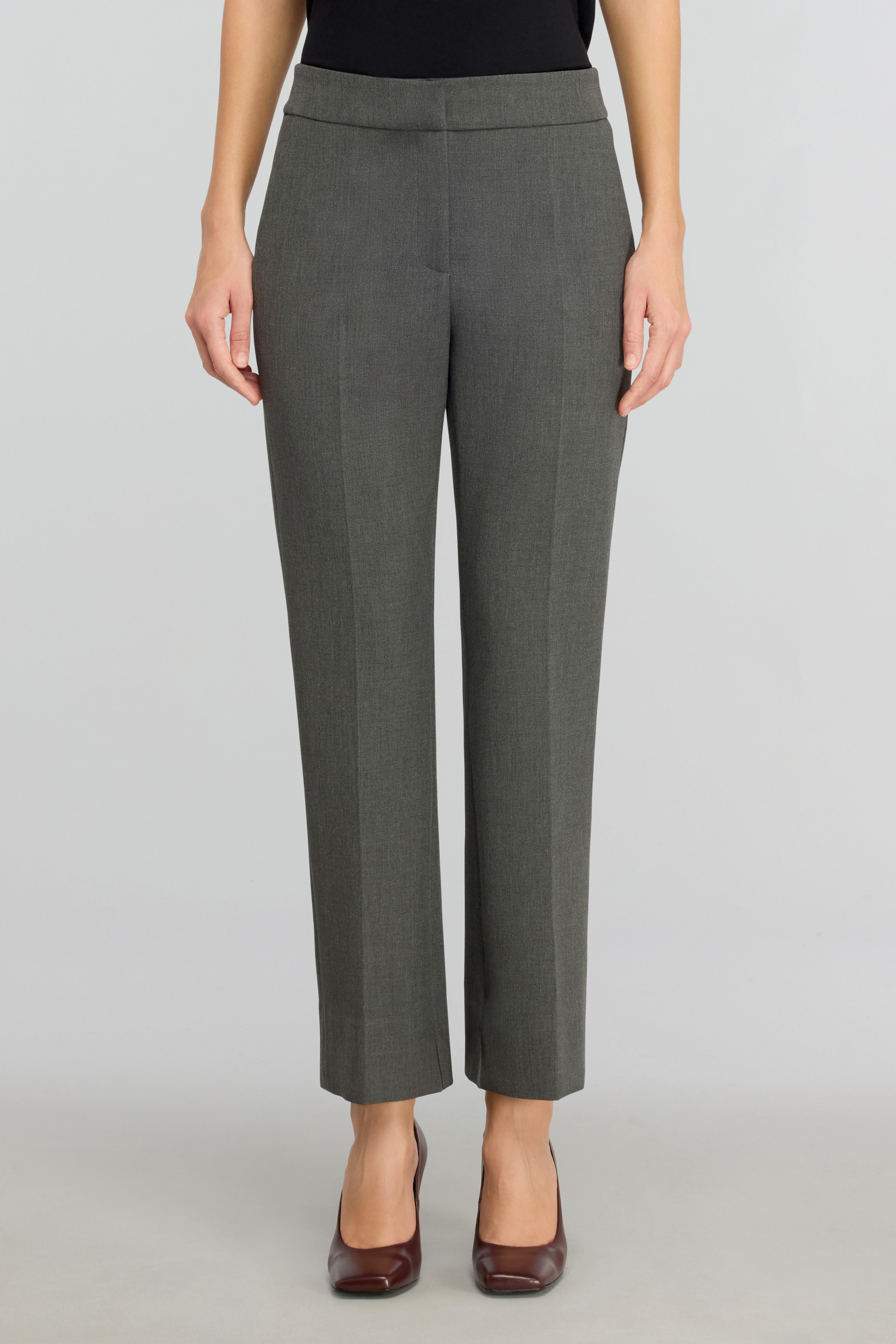 Liviana Conti Zack pantalon femme gris classique taille 38-48