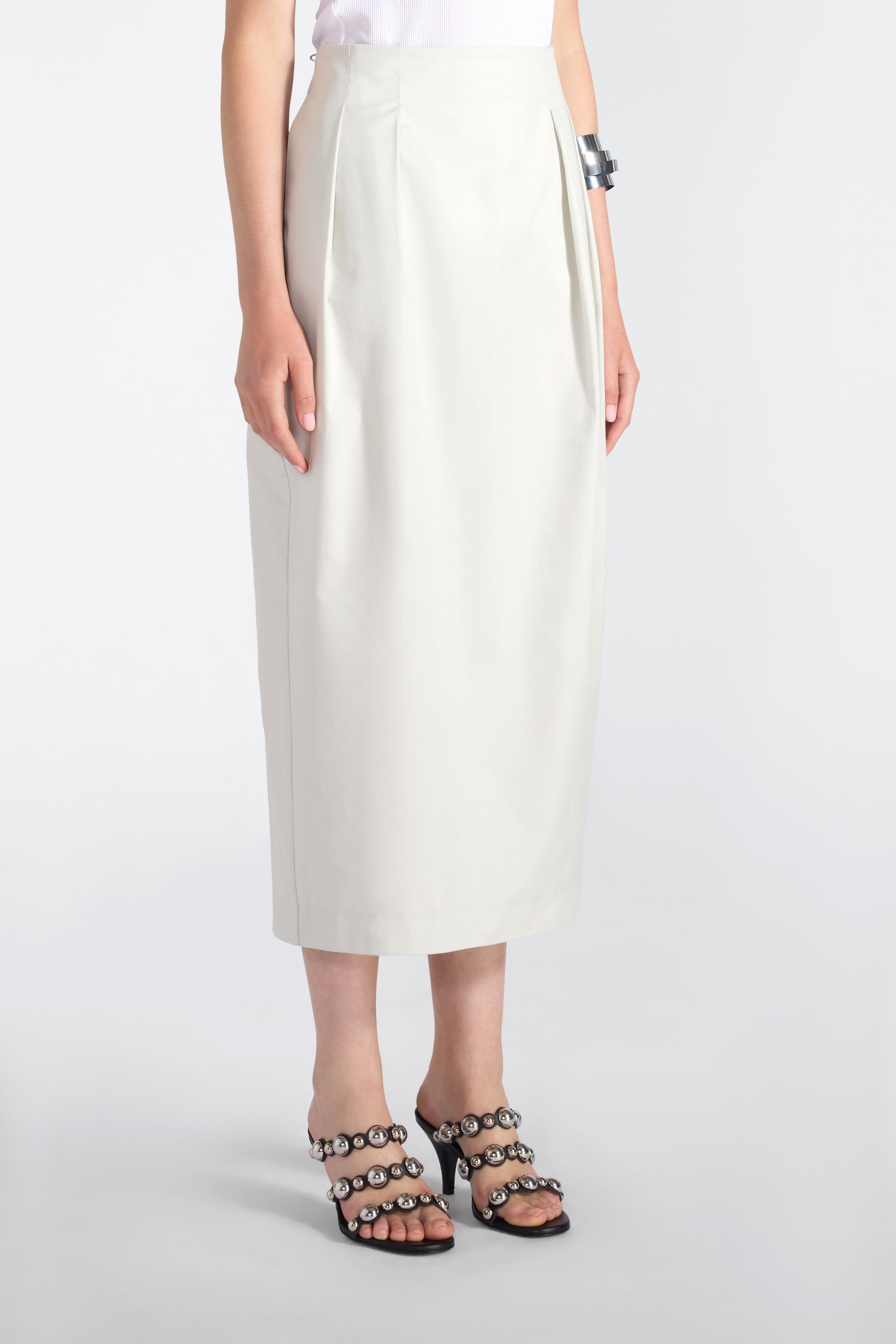Liviana Conti Trisha jupe crayon luna 38 coton