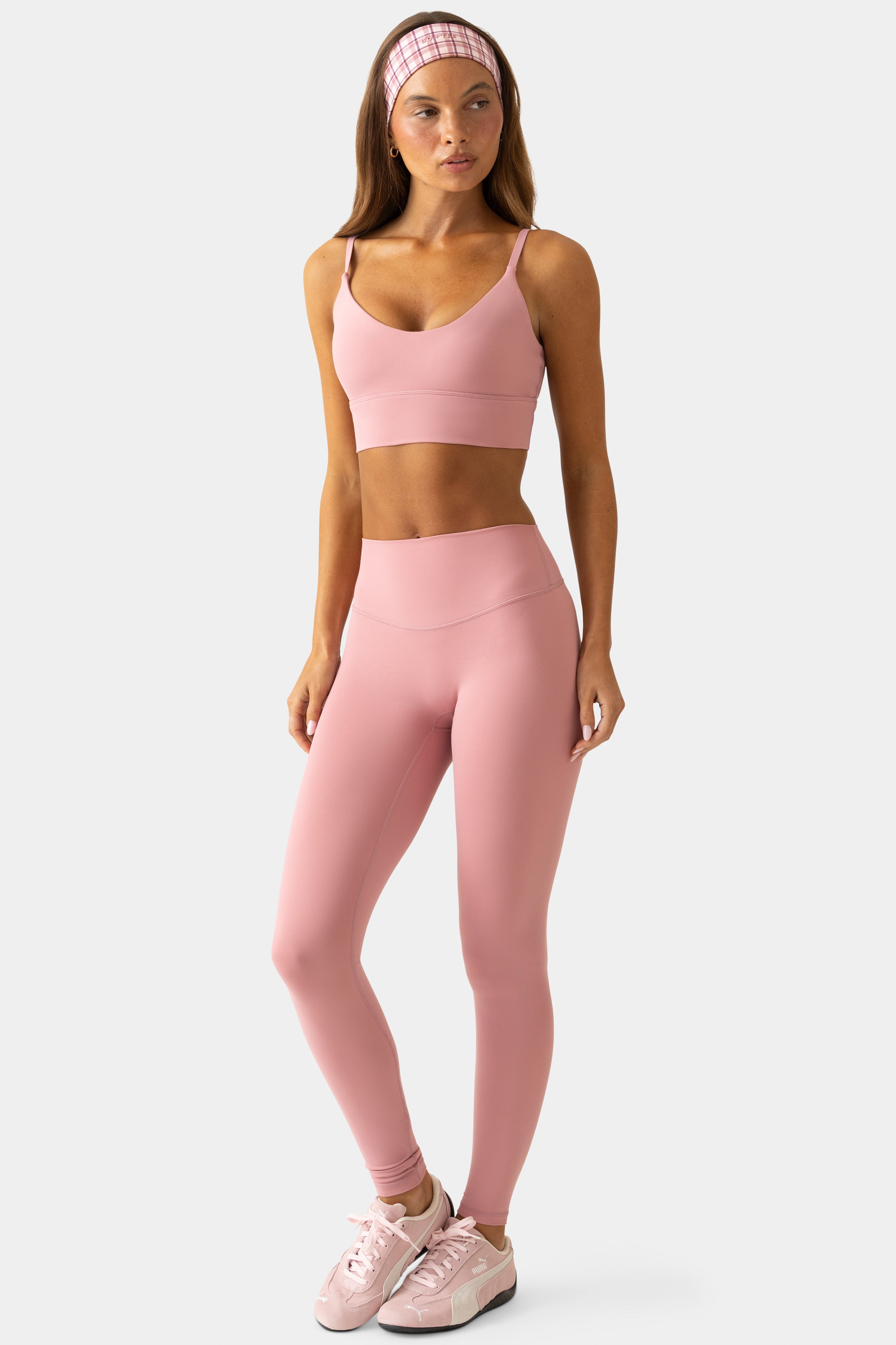 Oh Polly Bo+Tee Soft Active Leggings legging Berry opaque