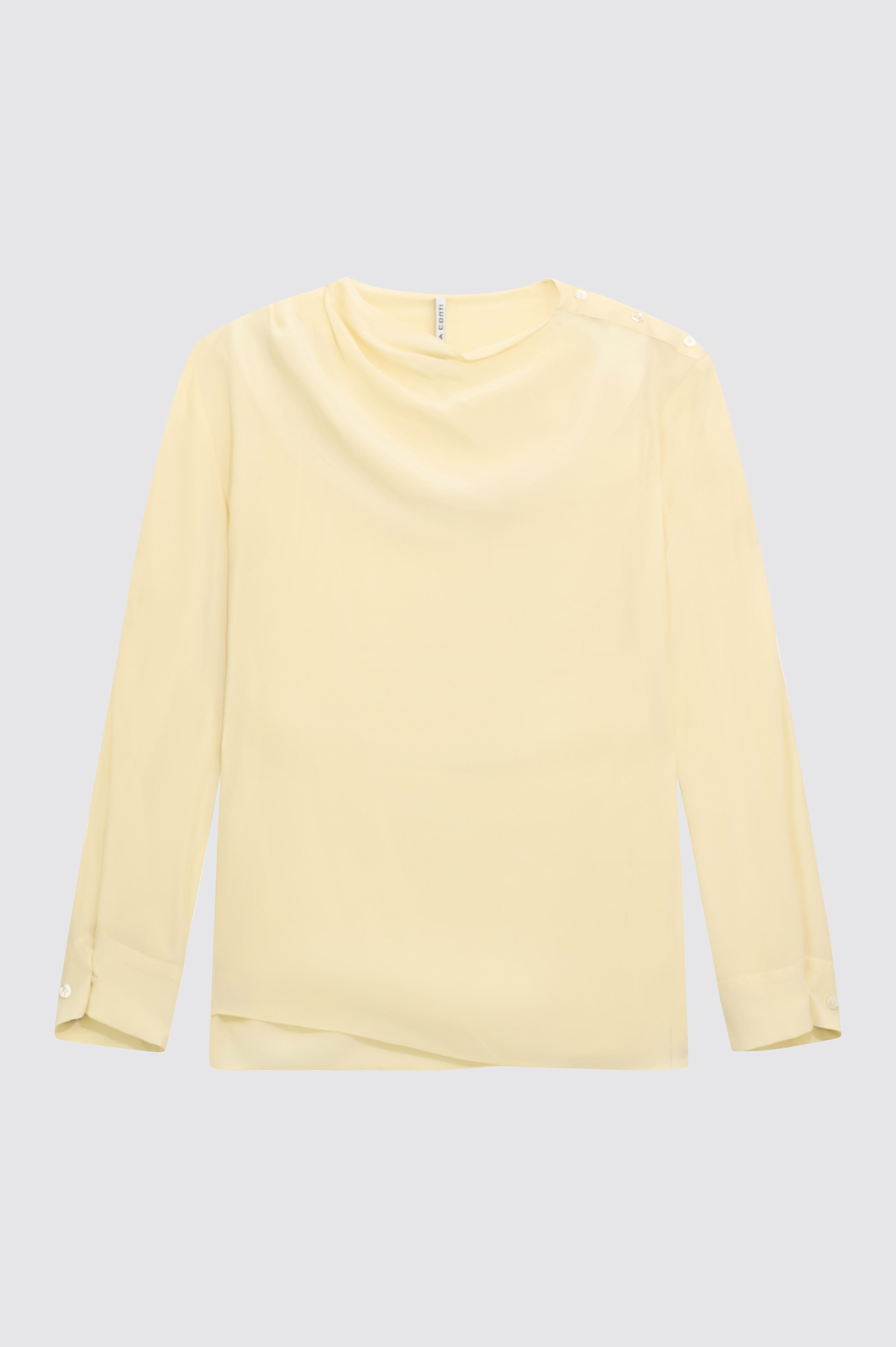 Liviana Conti Jodie blouse soie Polline 40