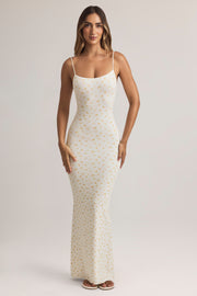 Oh Polly Dresses Salma robe longue fleurie modal