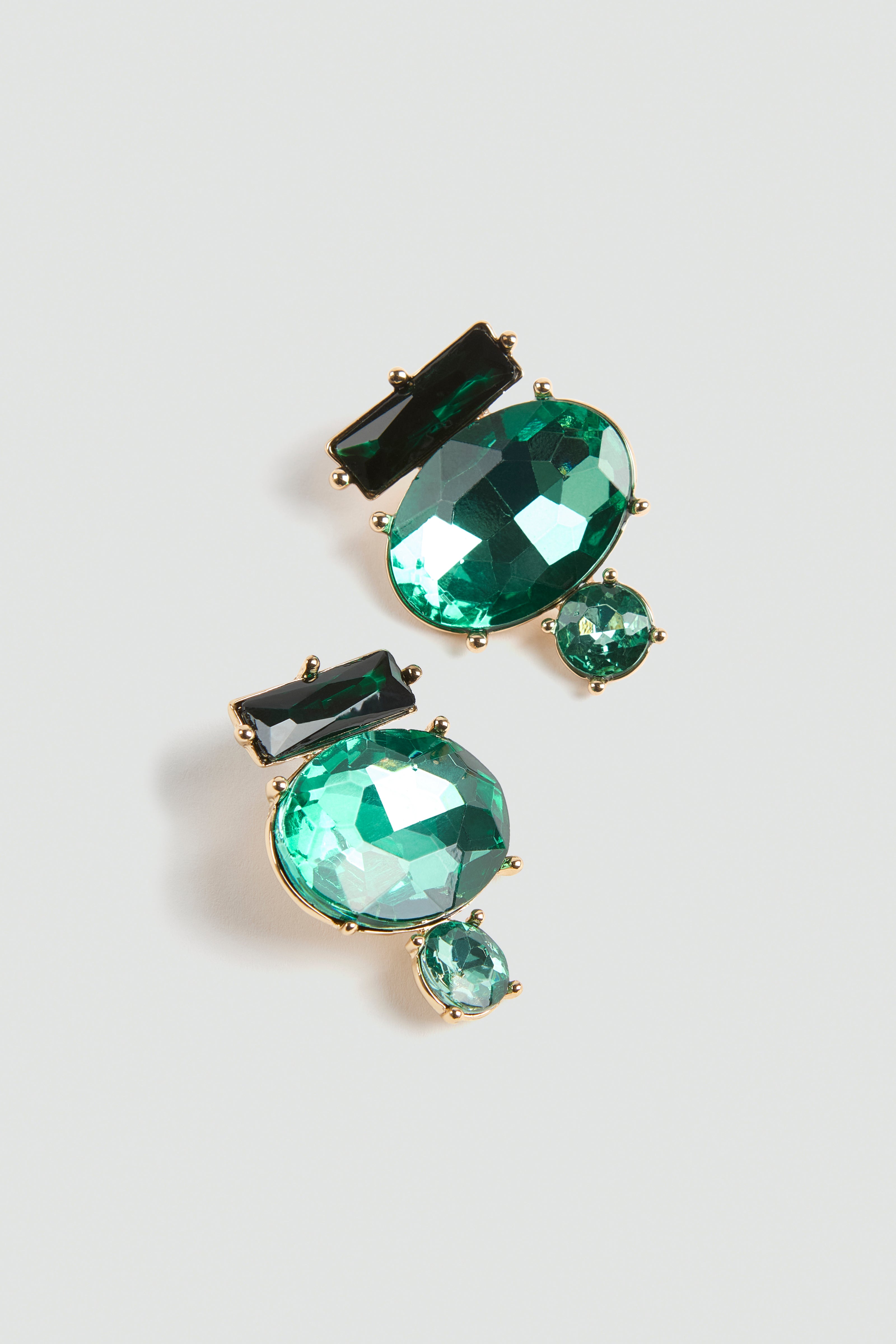 Liviana Conti Alyn boucles d'oreilles Eden métal cristaux