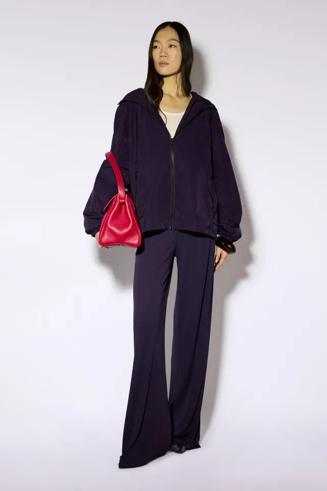 Liviana Conti Nolan pantalon palazzo myrtille viscose
