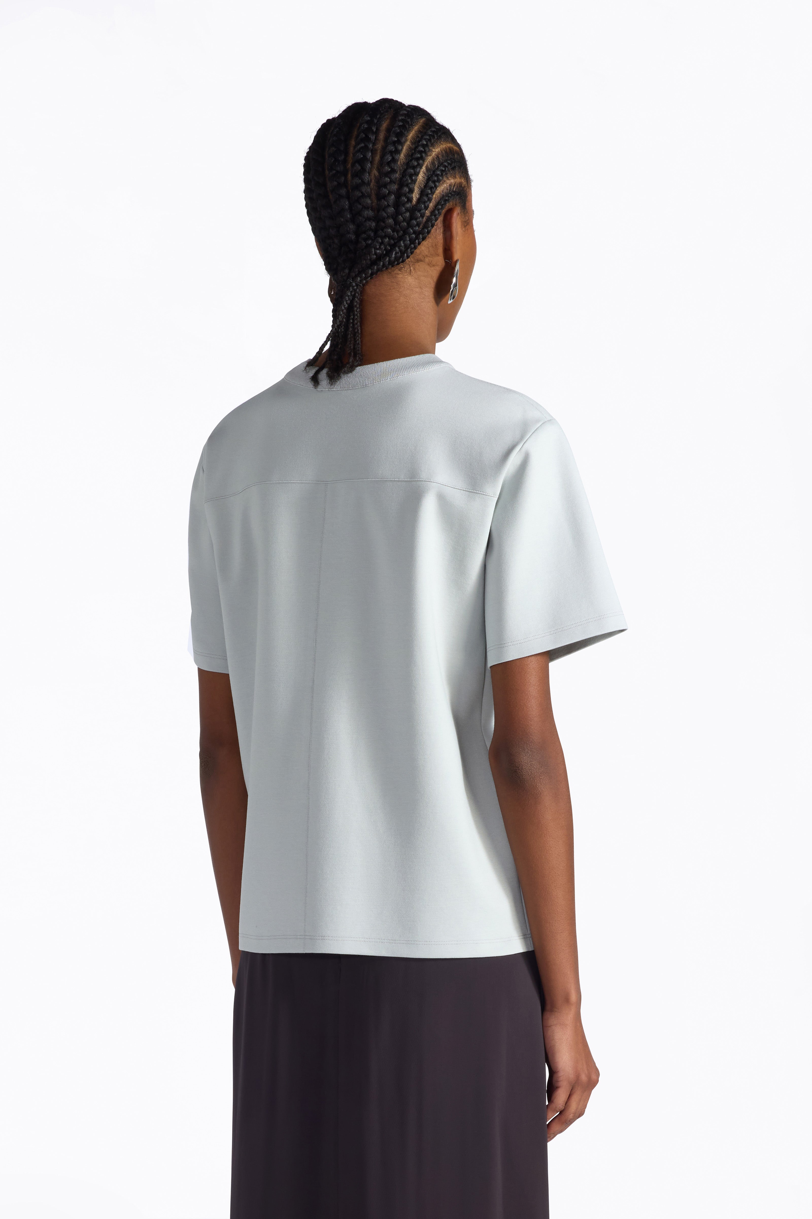 Liviana Conti Beca blouse bleu point Milano